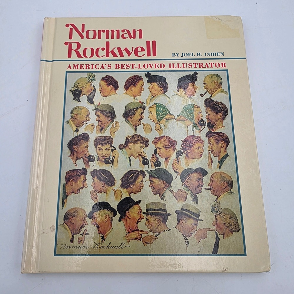 Norman Rockwell Americas Best Loved Illustrator Joel H Cohen Hardcover 1997 Book